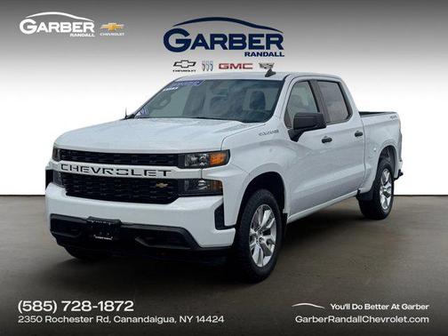 Summit White 2020 Chevrolet Silverado 1500 Custom