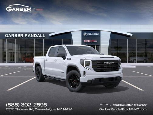 Summit White 2026 GMC Sierra 1500 Elevation
