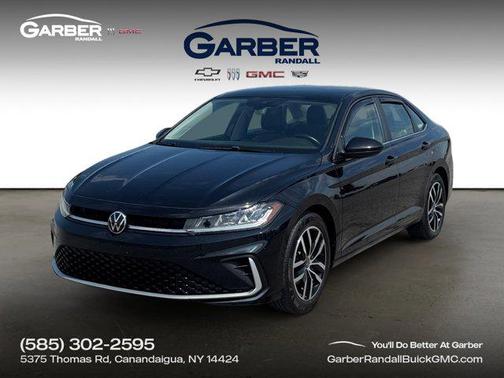 Deep Black Pearl 2025 Volkswagen Jetta 1.5T SE