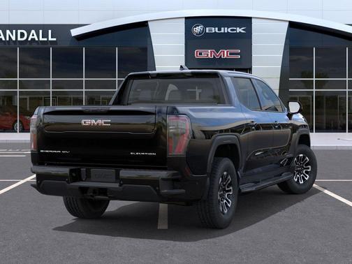 Onyx Black 2026 GMC Sierra EV Standard Range Elevation