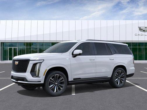 Vibrant White Tricoat 2026 Cadillac Escalade Sport