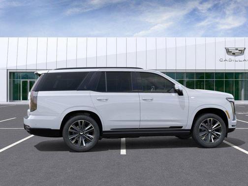Vibrant White Tricoat 2026 Cadillac Escalade Sport