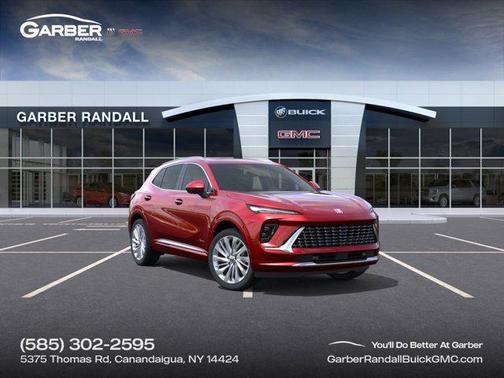 Brilliant Red 2026 Buick Envision Avenir AWD