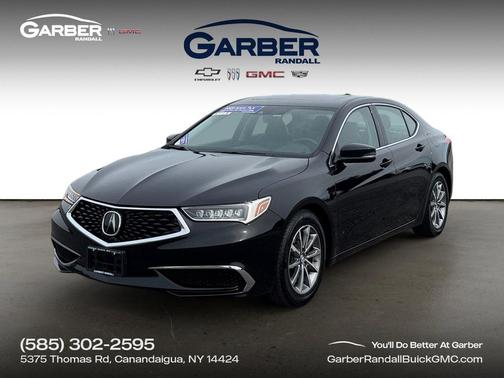Majestic Black Pearl 2020 Acura TLX Technology