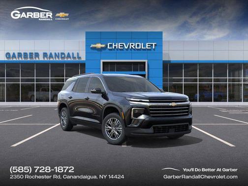 Mosaic Black Metallic 2026 Chevrolet Traverse LT