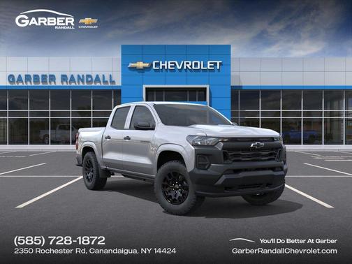 Sterling Gray Metallic 2026 Chevrolet Colorado WT