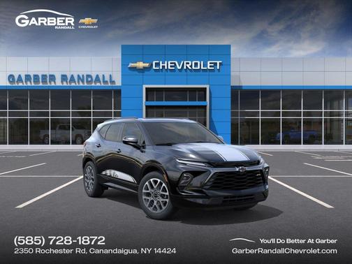 Black 2026 Chevrolet Blazer RS
