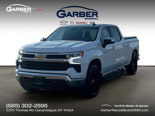 Summit White 2025 Chevrolet Silverado 1500 LT