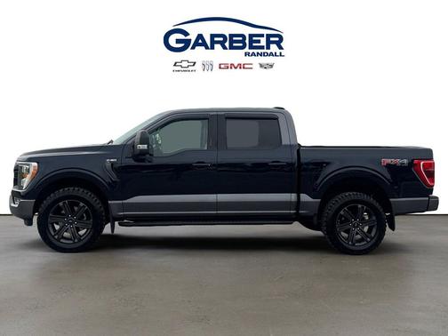 Antimatter Blue Metallic 2023 Ford F-150 XLT