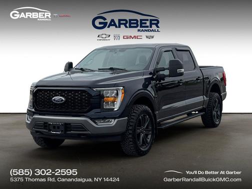 Antimatter Blue Metallic 2023 Ford F-150 XLT