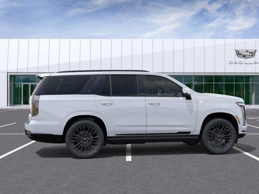 Vibrant White Tricoat 2026 Cadillac Escalade Sport Platinum