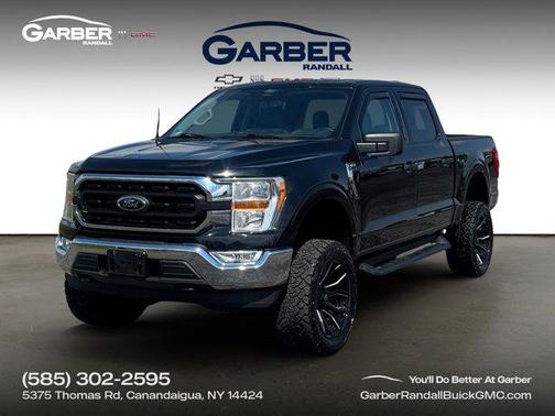 Agate Black Metallic 2022 Ford F-150 XLT