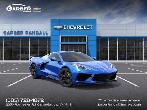 Riptide Blue Metallic 2026 Chevrolet Corvette Stingray w/1LT