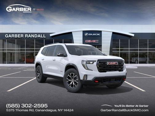 Summit White 2026 GMC Acadia AT4 AWD