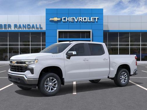 Summit White 2026 Chevrolet Silverado 1500 LT