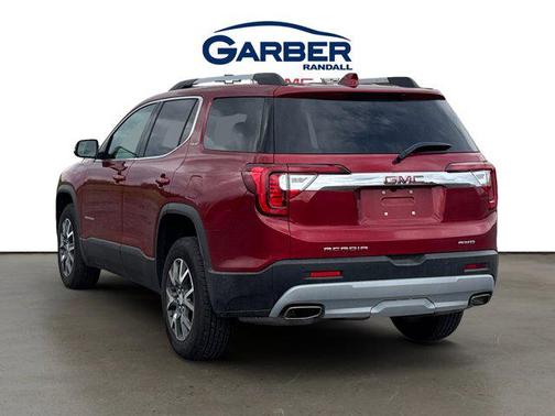 Volcanic Red Tintcoat 2023 GMC Acadia AWD SLE