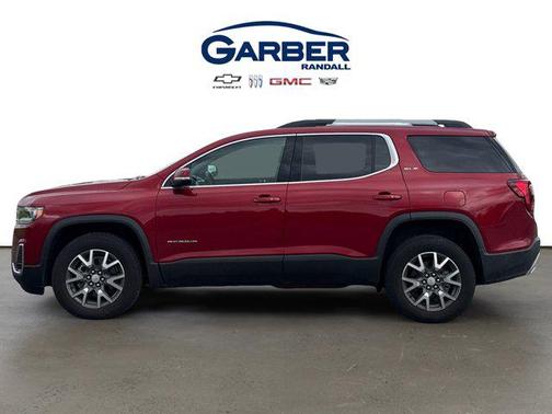 Volcanic Red Tintcoat 2023 GMC Acadia AWD SLE