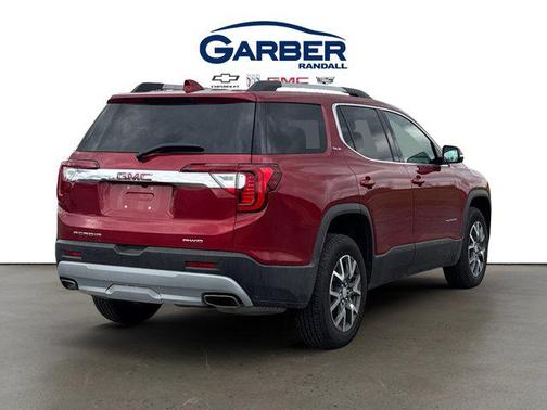 Volcanic Red Tintcoat 2023 GMC Acadia AWD SLE