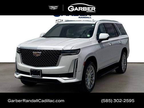 Crystal White Tricoat 2023 Cadillac Escalade Premium Luxury