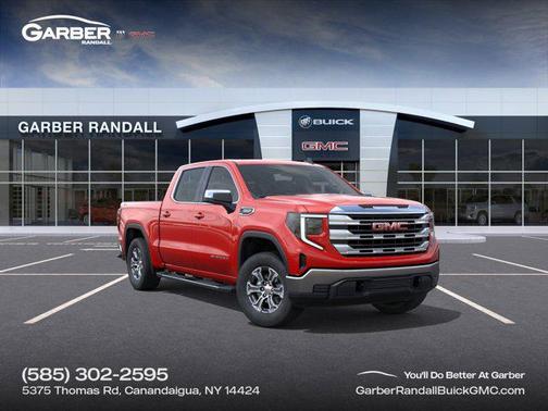 Cardinal Red 2026 GMC Sierra 1500 SLE