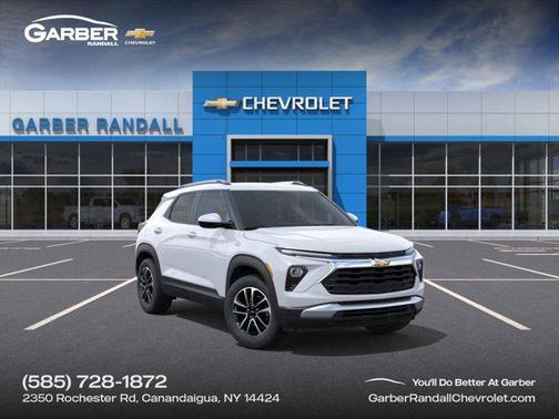 Summit White 2026 Chevrolet Trailblazer LT