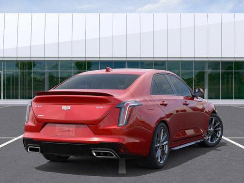 Radiant Red Tintcoat 2026 Cadillac CT4 Sport RWD