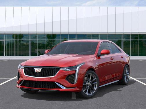 Radiant Red Tintcoat 2026 Cadillac CT4 Sport RWD