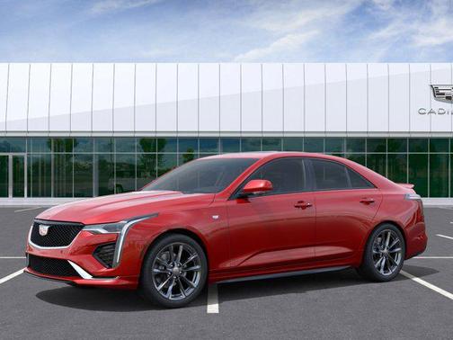 Radiant Red Tintcoat 2026 Cadillac CT4 Sport RWD