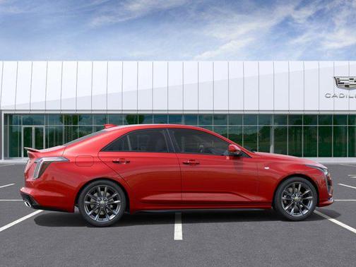 Radiant Red Tintcoat 2026 Cadillac CT4 Sport RWD