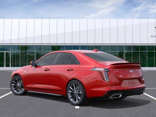 Radiant Red Tintcoat 2026 Cadillac CT4 Sport RWD