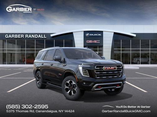 Onyx Black 2026 GMC Yukon 4WD AT4