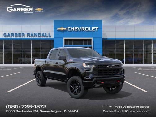 Black 2026 Chevrolet Silverado 1500 LT Trail Boss