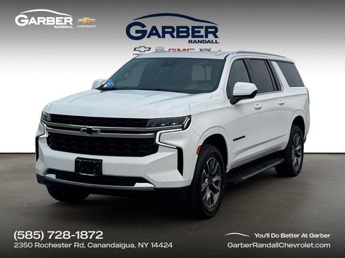 Summit White 2023 Chevrolet Suburban LS