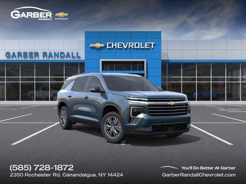Lakeshore Blue Metallic 2026 Chevrolet Traverse LT