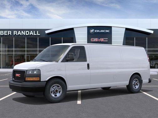 Summit White 2026 GMC Savana 3500 Work Van