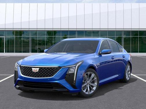 Coastal Blue Metallic 2026 Cadillac CT5 Premium Luxury