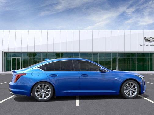 Coastal Blue Metallic 2026 Cadillac CT5 Premium Luxury