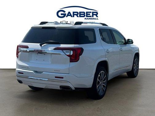 White Frost Tricoat 2023 GMC Acadia Denali