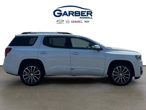 White Frost Tricoat 2023 GMC Acadia Denali