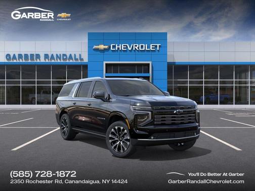 Black 2026 Chevrolet Suburban High Country, 4WD