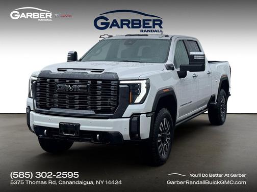 White Frost Tricoat 2024 GMC Sierra 2500 Denali Ultimate