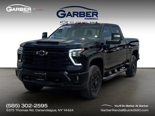 Black 2024 Chevrolet Silverado 2500 LT