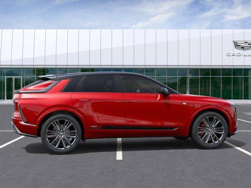 Radiant Red Tintcoat 2026 Cadillac LYRIQ V Premium