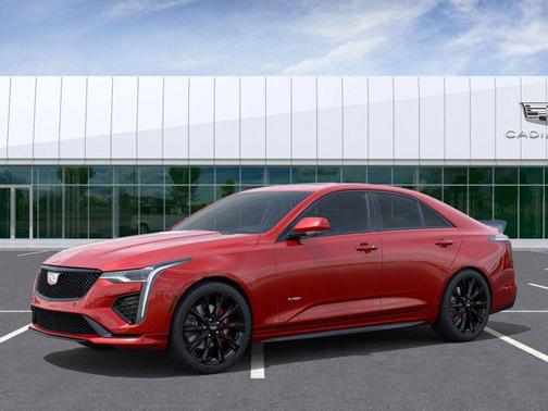Radiant Red Tintcoat 2026 Cadillac CT4-V V-Series RWD