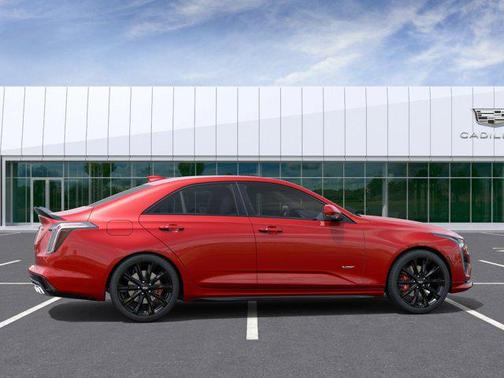 Radiant Red Tintcoat 2026 Cadillac CT4-V V-Series RWD
