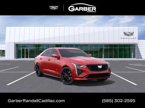Radiant Red Tintcoat 2026 Cadillac CT4-V V-Series RWD
