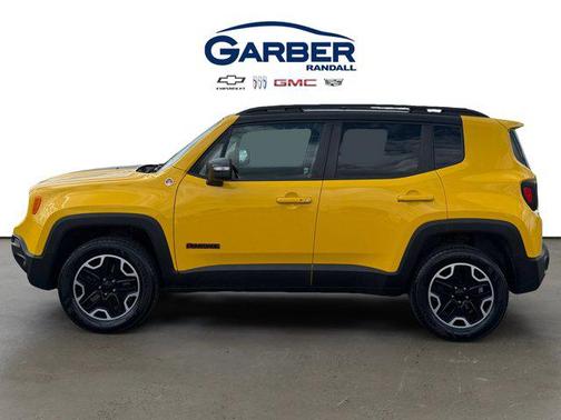 Solar Yellow 2016 Jeep Renegade Trailhawk