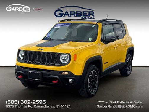 Solar Yellow 2016 Jeep Renegade Trailhawk