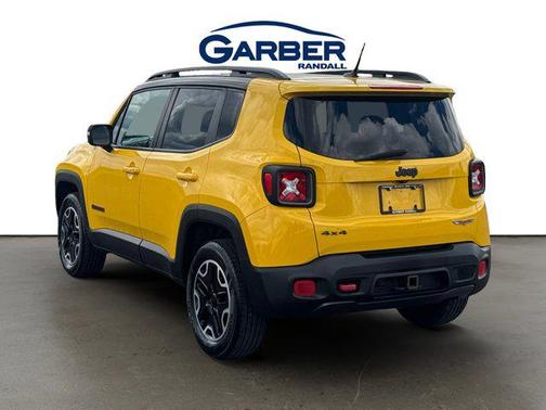 Solar Yellow 2016 Jeep Renegade Trailhawk