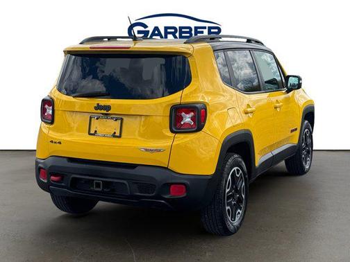 Solar Yellow 2016 Jeep Renegade Trailhawk